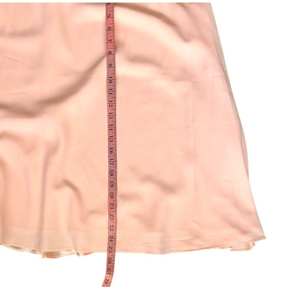 JILL STUART Iva Bridesmaid Maxi Dress sz 18 Peach Sleeveless BHLDN Anthropologie - Picture 9 of 12